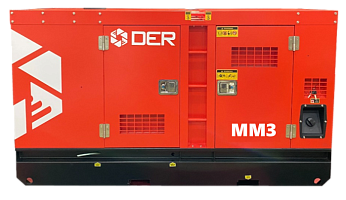 Дизельный генератор DER-104M в кожухе ДизельЭнергоРесурс